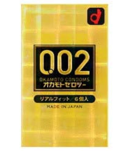 Amazon | コンドーム 0.02 オカモトゼロツー リアルフィット （6個入